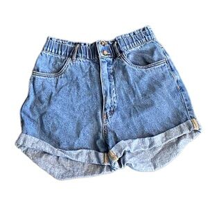 {Forever 21} high waist button up shorts